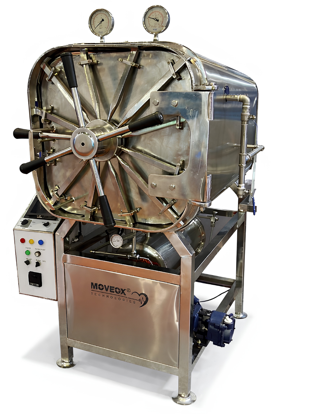 Horizontal Rectangular Manual Autoclave